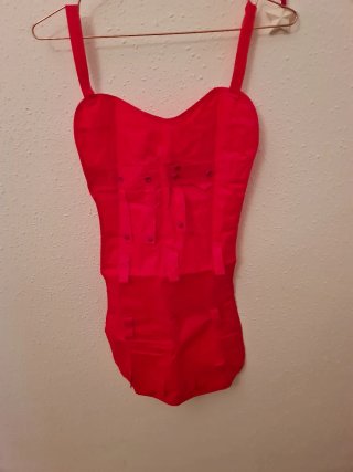 Organizador de Joyas Corsé Rojo