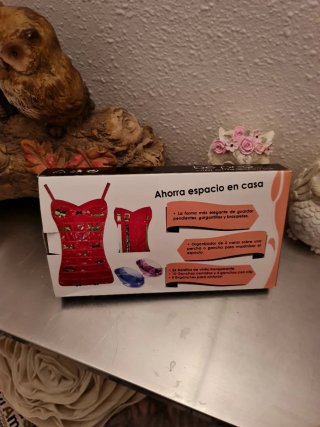 Organizador de Joyas Corsé Rojo