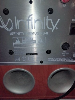 Altavoces Infinity Primus Home Cinema