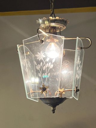 Lampada a sospensione Pietro Chiesa anni '50