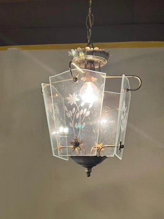 Lampada a sospensione Pietro Chiesa anni '50