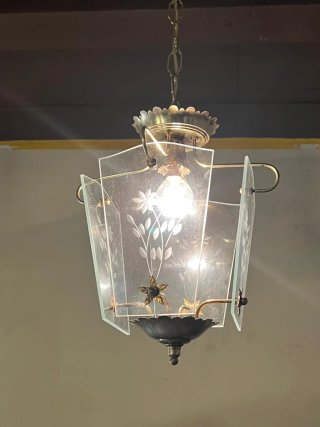 Lampada a sospensione Pietro Chiesa anni '50