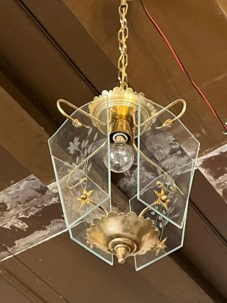 Lampada a sospensione Pietro Chiesa anni '50