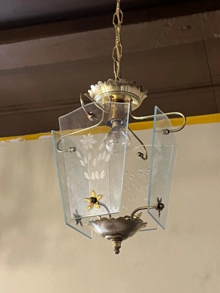 Lampada a sospensione Pietro Chiesa anni '50