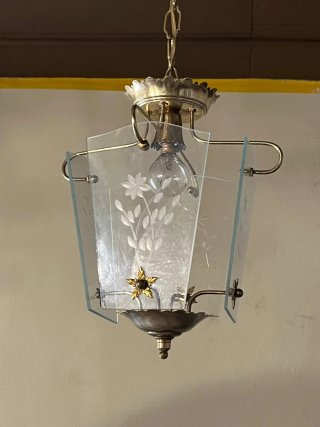 Lampada a sospensione Pietro Chiesa anni '50