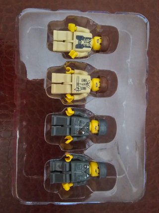 Figuras de combate tipo Lego