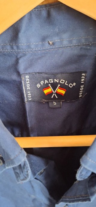 Camisa Spagnolo Azul Talla 5