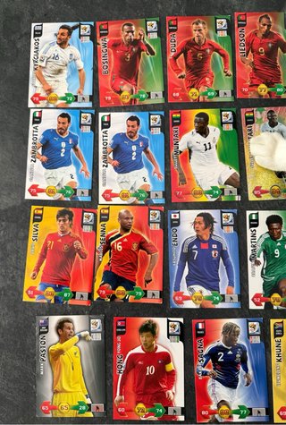 Cromos adrenalyn xl mundial 2010