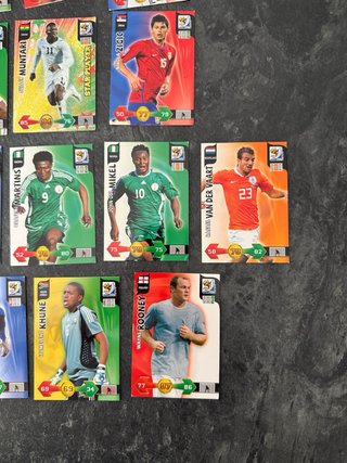 Cromos adrenalyn xl mundial 2010