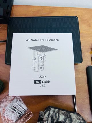 Câmera Caça Solar c/ Painel e Cartão SIM
