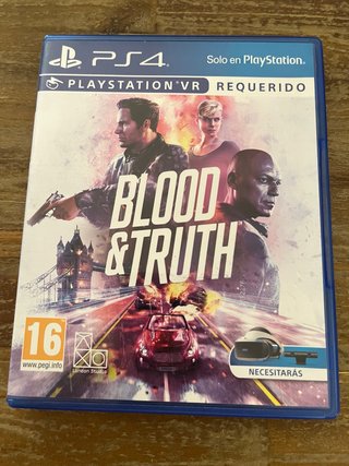 Blood & Truth PS4 VR (PlayStation 4)