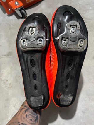 Zapatillas Ciclismo Luck Naranja/Negro