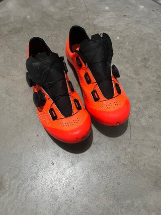 Zapatillas Ciclismo Luck Naranja/Negro