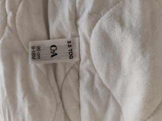 Saco de dormir 3.5 TOG conejitos