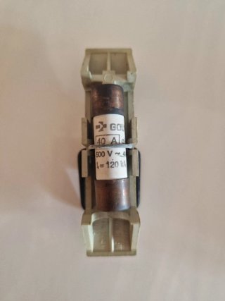 Portafusibles Simón 50A 500V con fusible