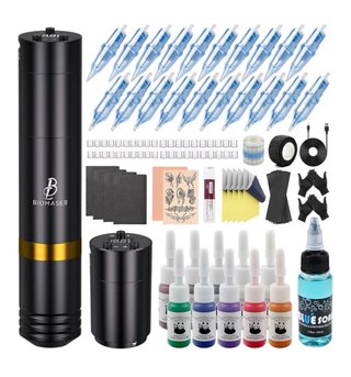 Kit de tatuagens com tudo incluído