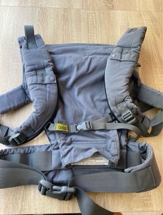 Mochila Portabebés Boba Gris