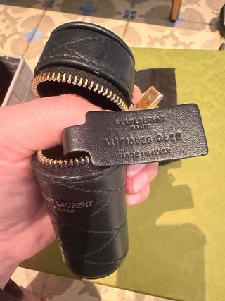 Estuche para pintalabios Saint Laurent negro