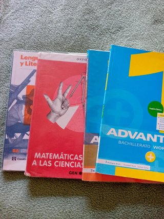 Lote de libros 1 Bachillerato
