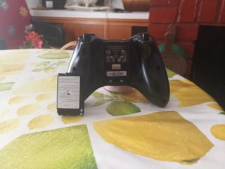 Mando Xbox 360/Slim/PC Negro Inalámbrico