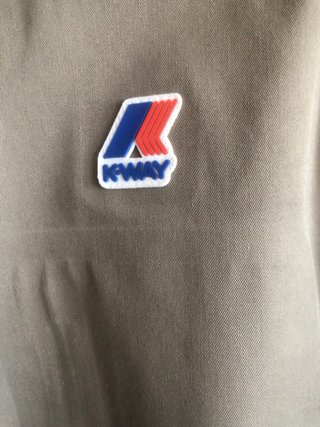 Giacca K-Way uomo beige