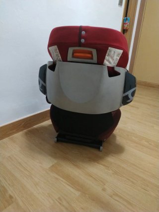 Silla coche Cybex infantil roja