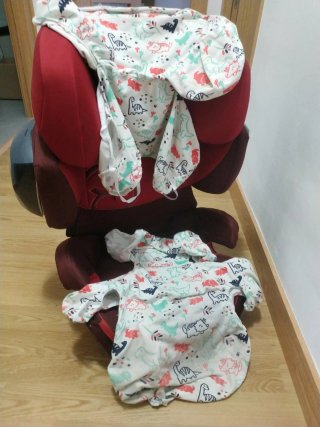 Silla coche Cybex infantil roja