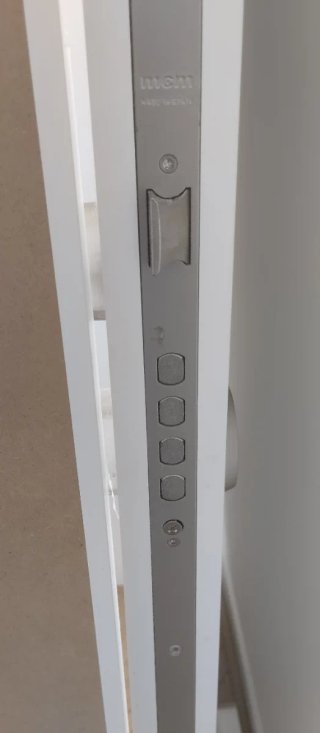 Puerta blindada blanca MCM