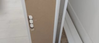 Puerta blindada blanca MCM