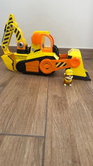 Excavadora Rubble Patrulla Canina Deluxe