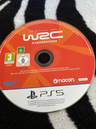 WRC Generations PS5 Juego de Coches