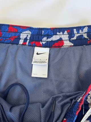 Bañador Nike Camuflaje Estrellas Azul Rojo L