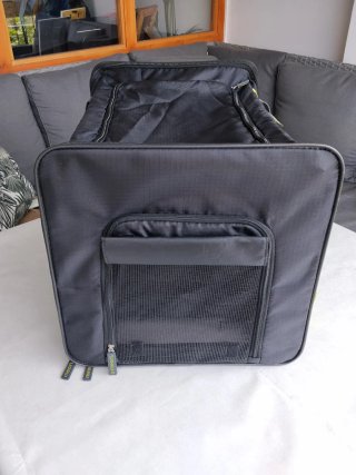 Transportín perro plegable sin usar