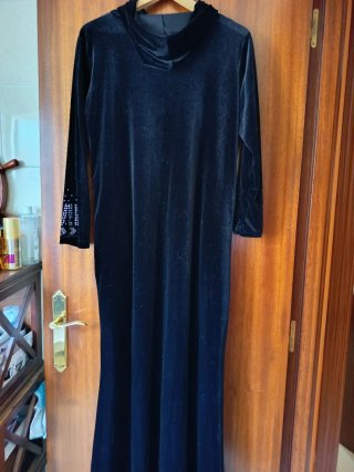Vestido largo Michael Kors con pedrería