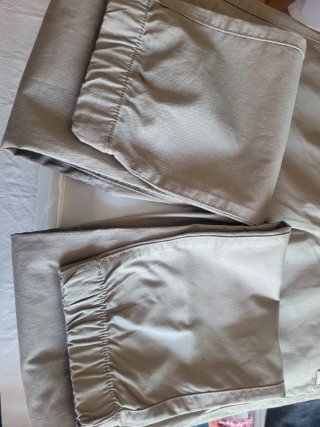 Pantalón cargo beige mujer Talla M