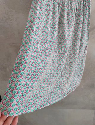 Vestido estampado verano talla M