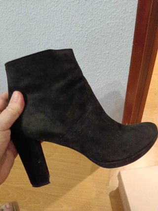 Botines tacón Fosco negros