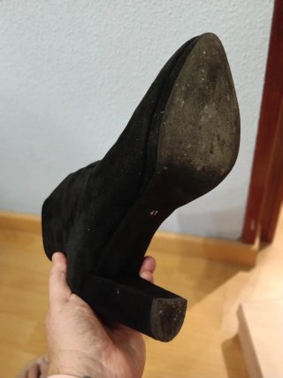 Botines tacón Fosco negros