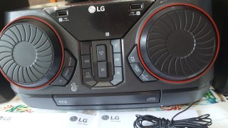 Equipo de Sonido LG Negro