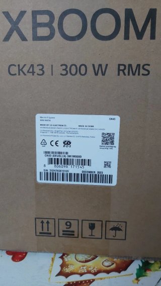 Equipo de Sonido LG Negro