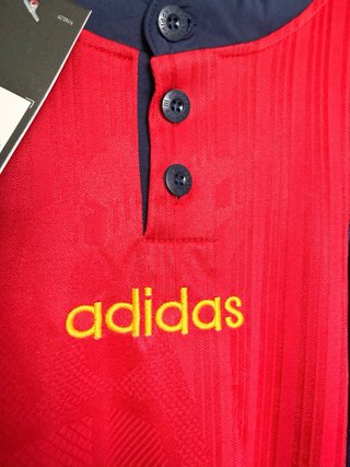 Camiseta España Retro Adidas 1996 XL con Etiqueta