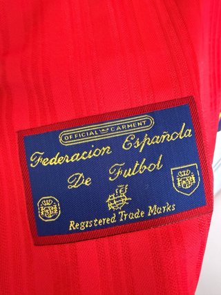 Camiseta España Retro Adidas 1996 XL con Etiqueta