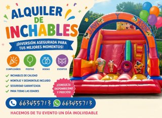 Alquiler de inchable