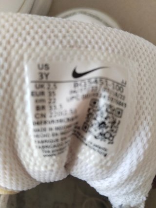 Zapatillas Nike Blancas Talla 35 Unisex