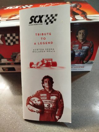 Scalextric McLaren MP4/6 Ayrton Senna