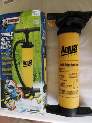 Bomba de Aire Doble Acción Aqua Leisure