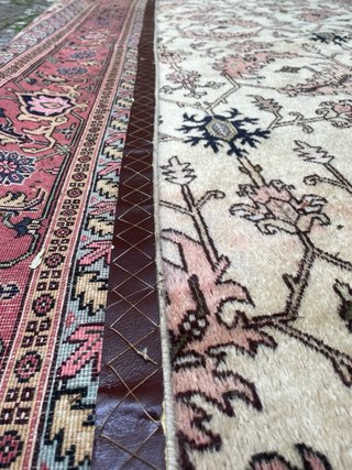 Tappeto tabriz seta , lana