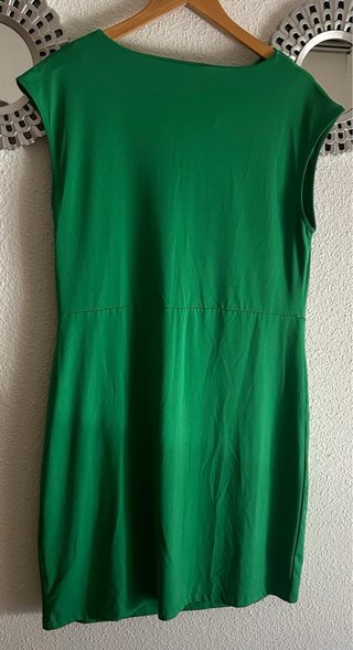 Vestido cóctel verde ANTEA talla M