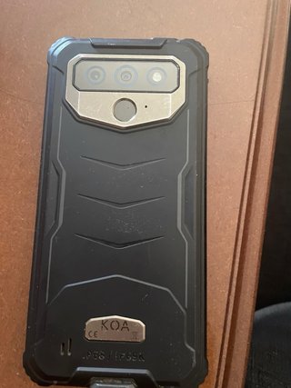 Teléfono KQA Negro y Plateado