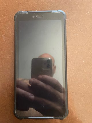 Teléfono KQA Negro y Plateado